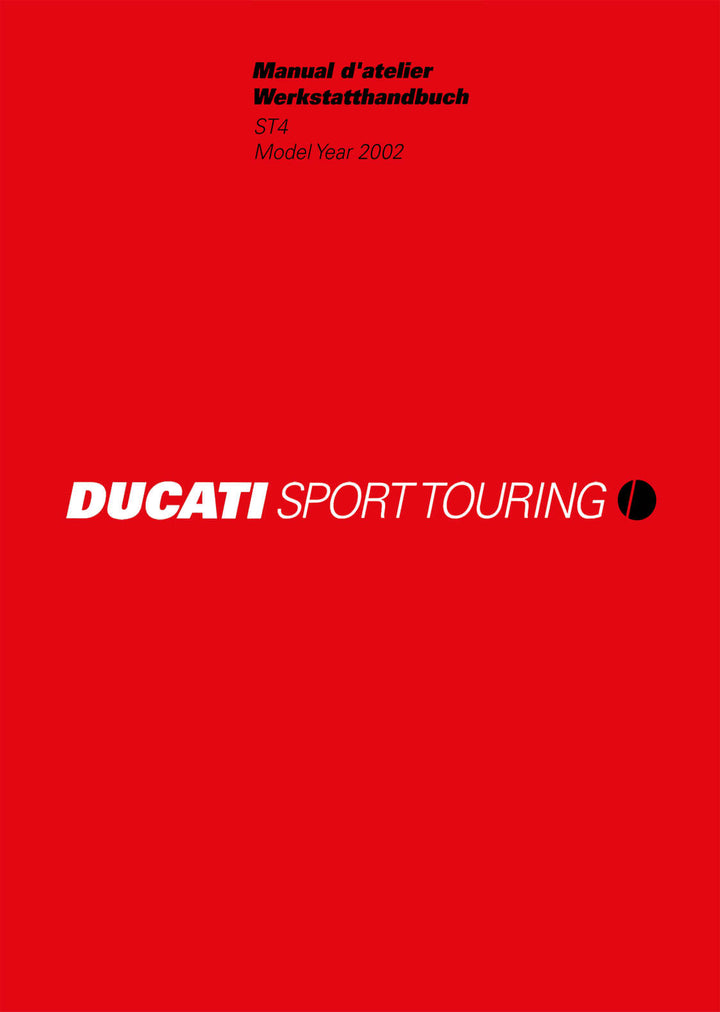 Ducati SportTouring ST4 MY2002 Werkstatthandbuch