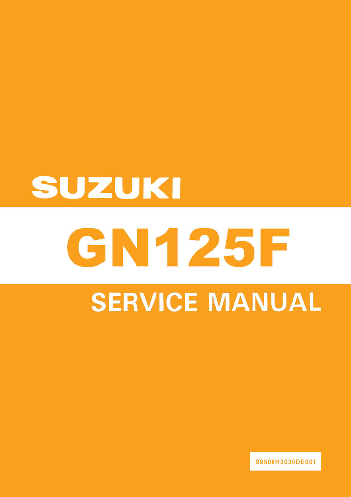Suzuki GN125F Service Manual
