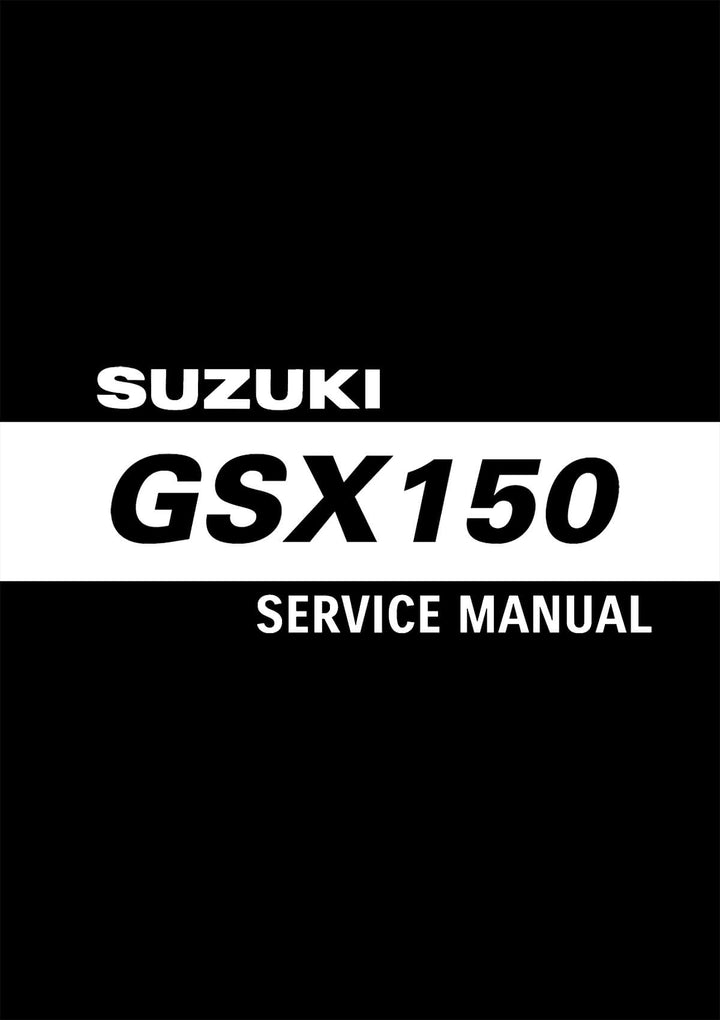 Suzuki GX150 Service Manual