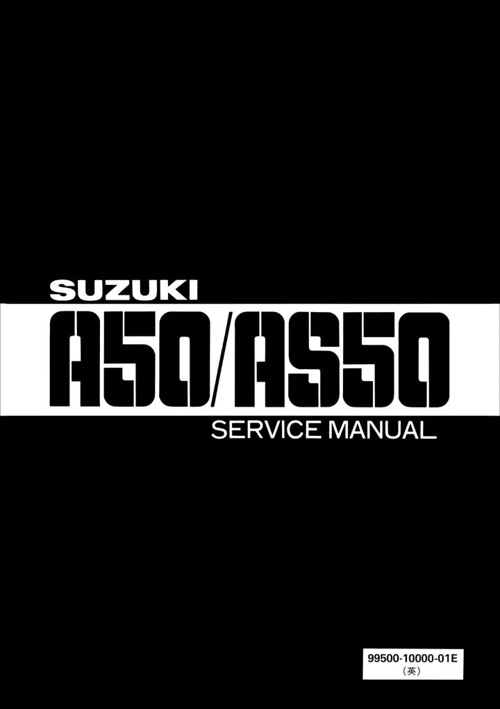 Suzuki A50 & AS50 Service Manuall