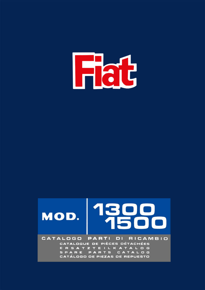 Fiat 1300 und 1500 Ersatzteilkatalog