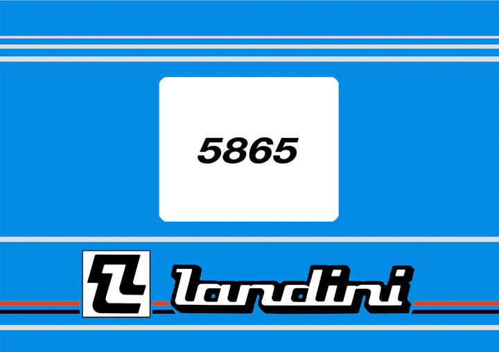 Landini 5865 Spare Parts List