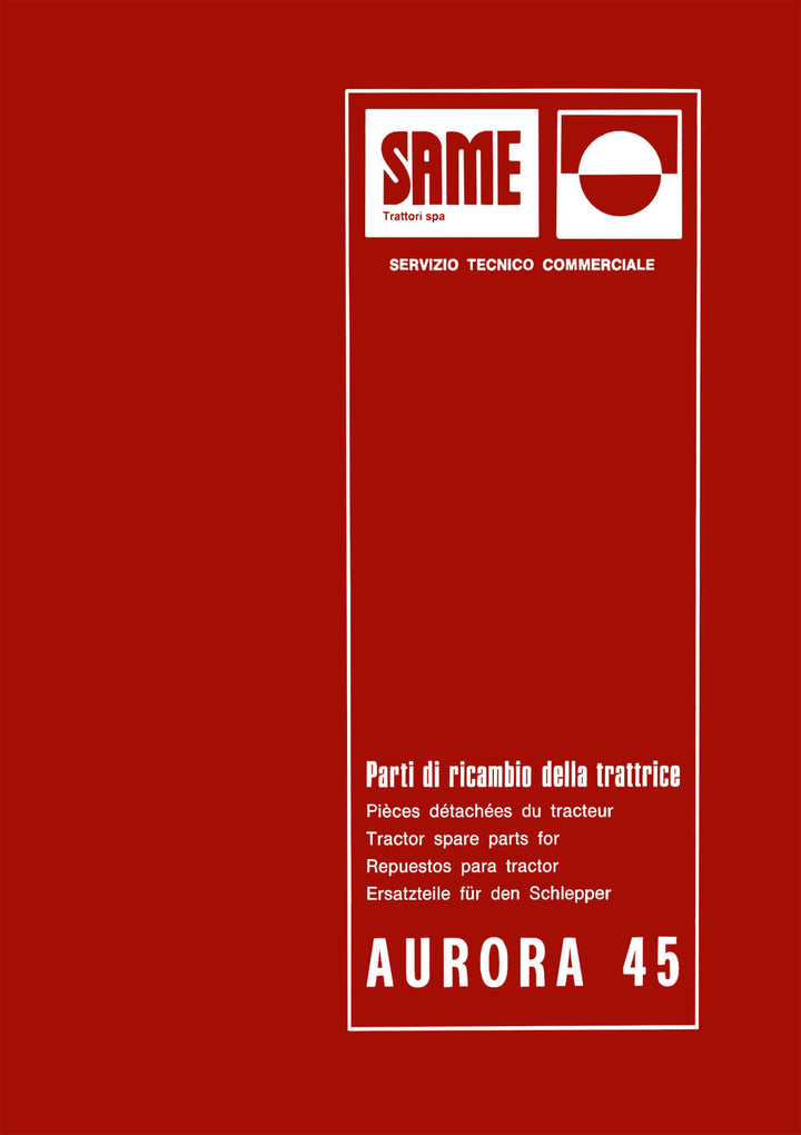 Same Aurora 45 Ersatzteilkatalog