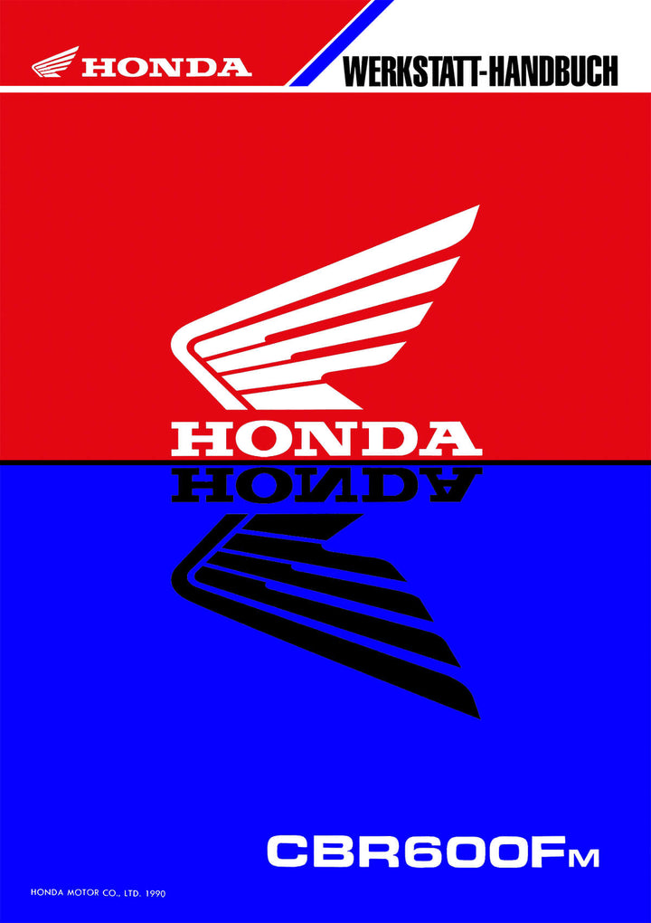 Honda CBR600FM Reparaturanleitung