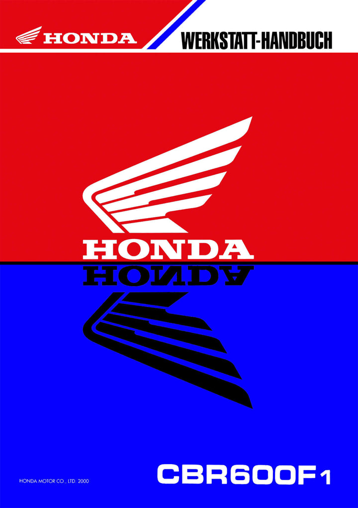 Honda CBR600F1 Reparaturanleitung