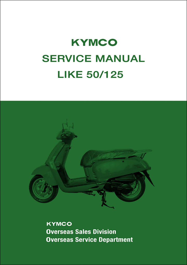 Kymco Like 125 & 50 Service Manual