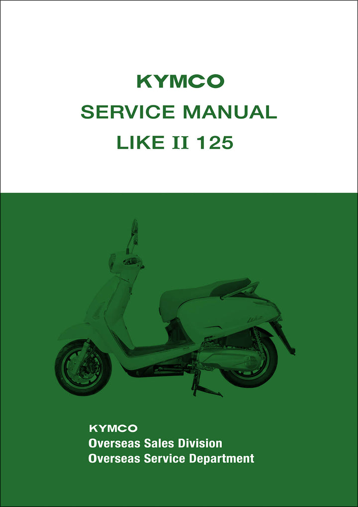 Kymco Like II 125 Service Manual