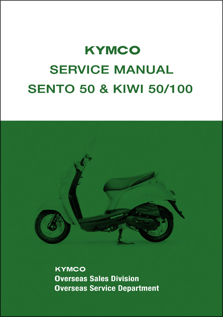 Kymco Kiwi 100 Kiwi 50 Sento 50 Service Manual