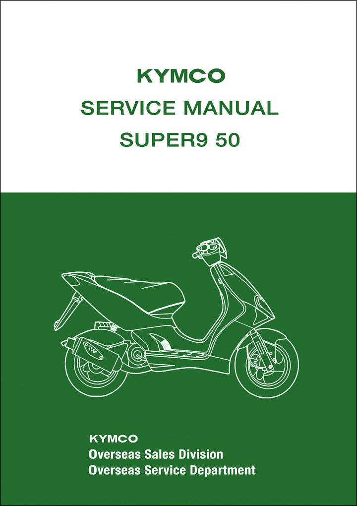 Kymco Super9 50 Service Manual