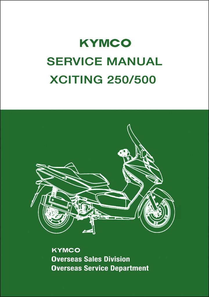 Kymco Xciting 250 & 500 Service Manual