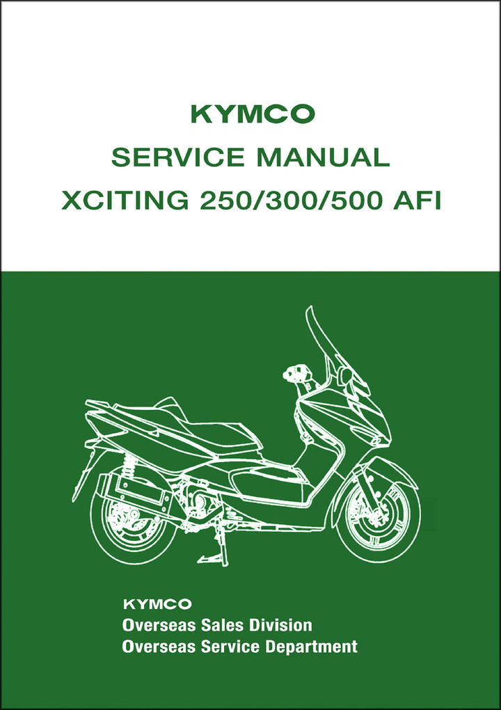 Kymco Xciting 250 300 500 AFI Service Manual