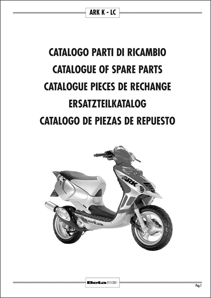 Beta Ark K & Ark LC Ersatzteilkatalog