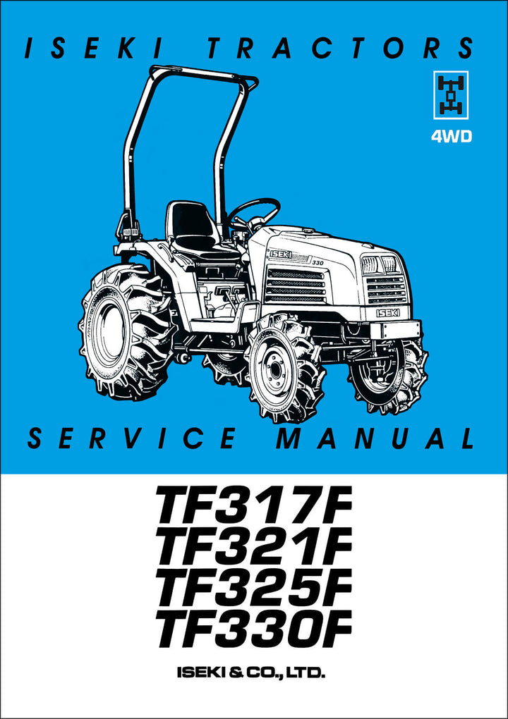 Iseki Traktor TF317F TF321F TF325F TF330F Service Manual