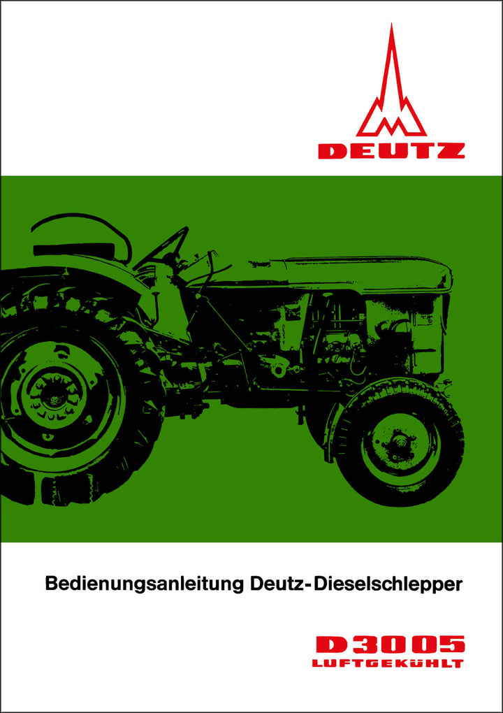 Deutz D3005 Betriebsanleitung