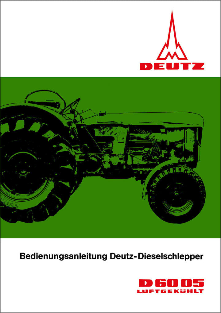 Deutz D6005 Betriebsanleitung