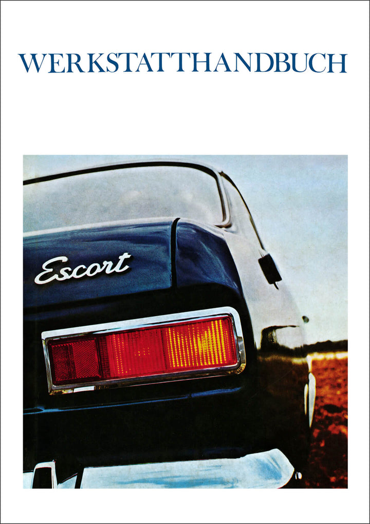 Ford Escort 1967 Werkstatthandbuch
