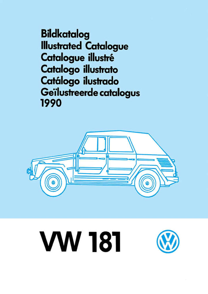 VW 181 Bildkatalog, Buchcover