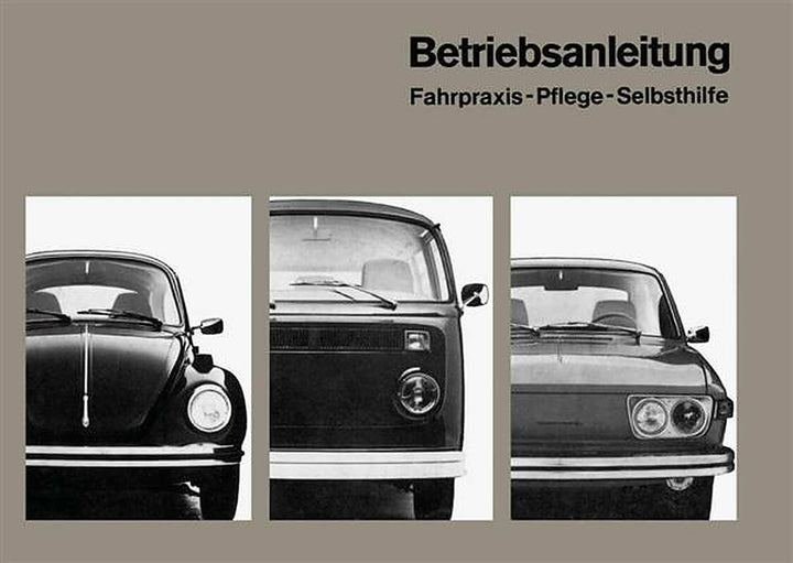 VW Betriebsanleitung Teil 2: Typ 1, 2 und 4, Buchcover