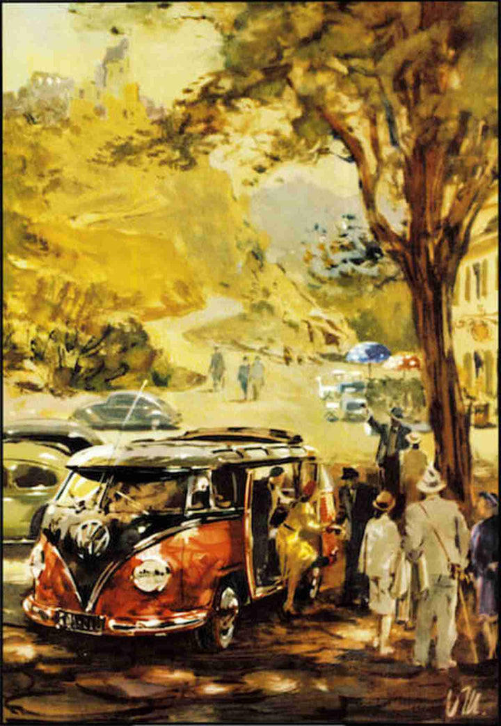 VW Bulli Poster, Poster-Motiv