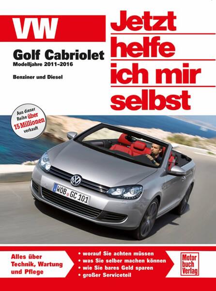 VW Golf 6 Cabriolet Reparaturbuch - gedrucktes Buch zum Bestpreis! - verwuester.net