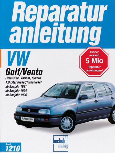VW Golf III / Vento Diesel - Reparaturbuch - gedrucktes Buch zum Bestpreis! - verwuester.net