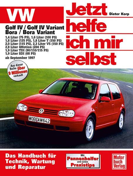 VW Golf IV Variant / Bora / Bora Variant ab September 1997 - gedrucktes Buch zum Bestpreis! - verwuester.net