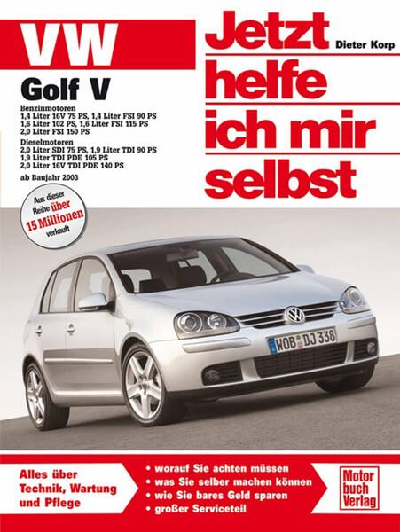 VW Golf V Reparaturbuch - gedrucktes Buch zum Bestpreis! - verwuester.net