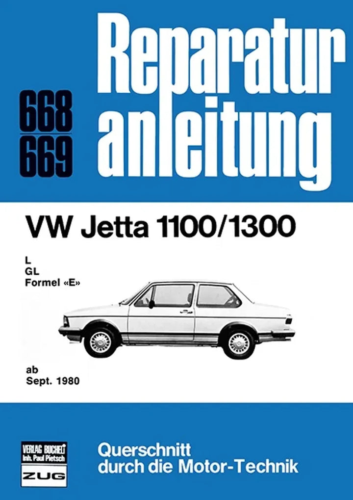 VW Jetta Reparaturanleitung und Werkstatthandbuch - gedrucktes Buch zum Bestpreis! - verwuester.net
