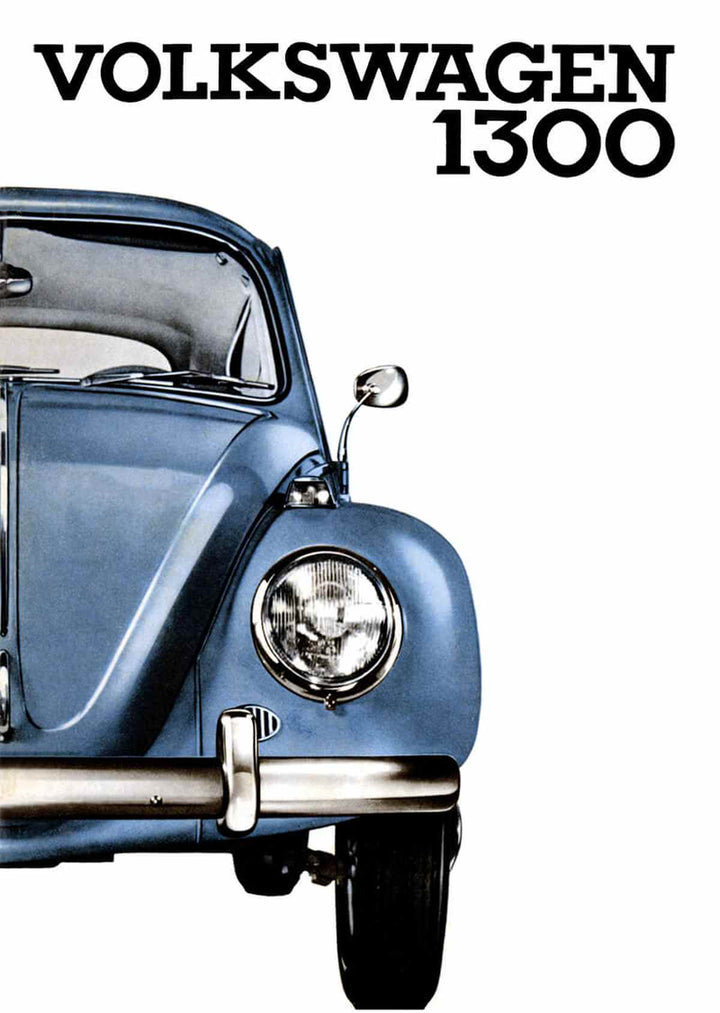 VW Käfer 1300 Limousine und Cabriolet Betriebsanleitung, Buchcover