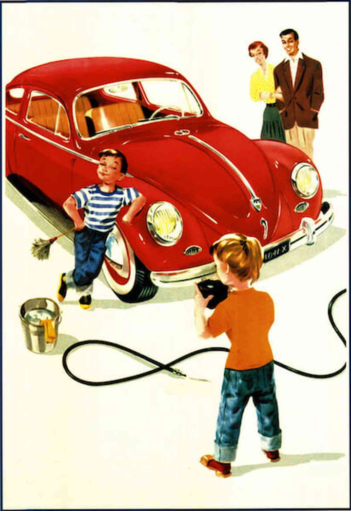 VW Käfer Poster, Poster-Motiv