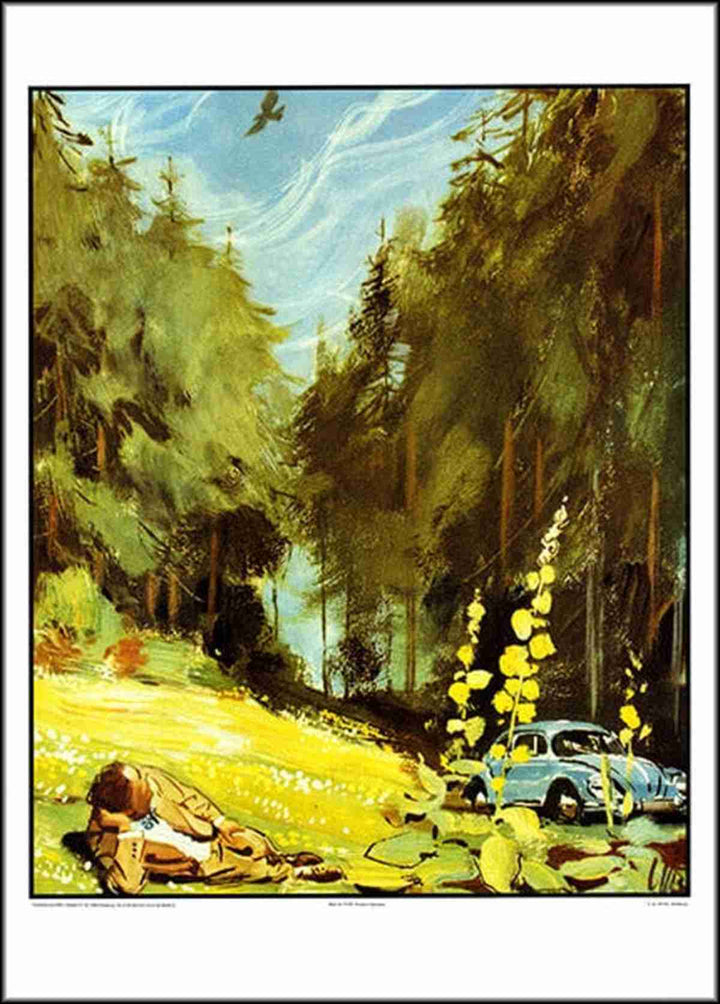 VW Käfer Poster, Poster-Motiv