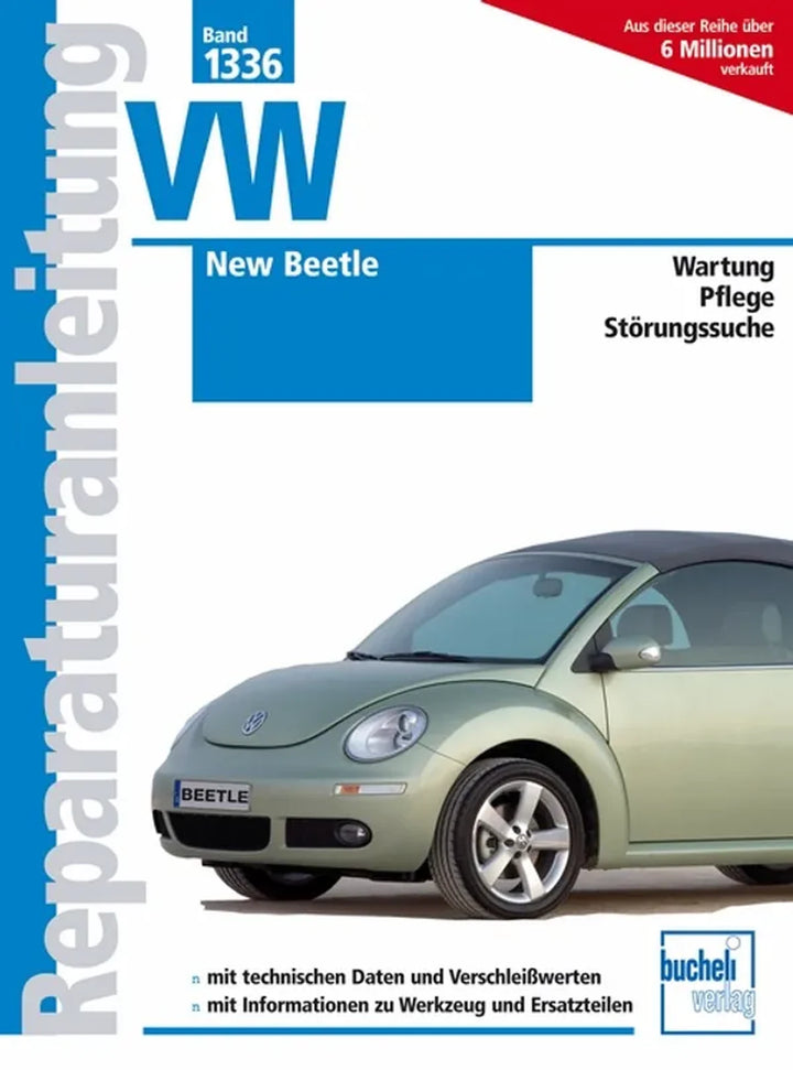 VW New Beetle Reparaturanleitung und Werkstatthandbuch - gedrucktes Buch zum Bestpreis! - verwuester.net