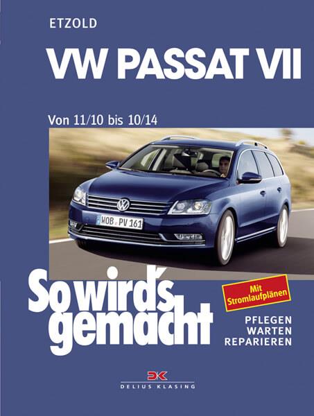 VW Passat 7 11/10-10/14 - Reparaturbuch - gedrucktes Buch zum Bestpreis! - verwuester.net