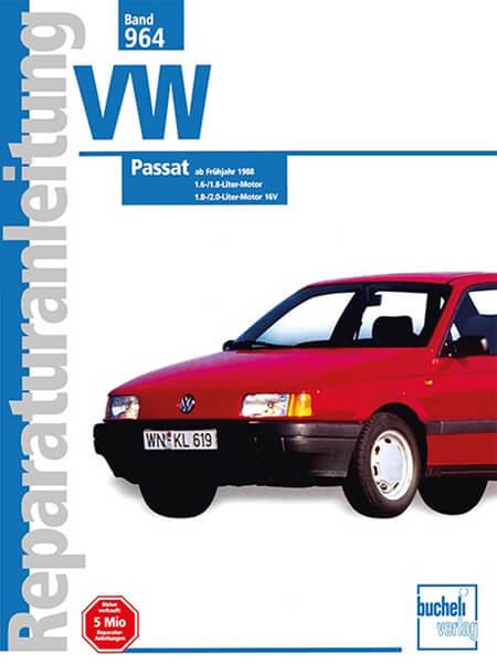 VW Passat ab Frühjahr 1988 - Reparaturbuch - gedrucktes Buch zum Bestpreis! - verwuester.net