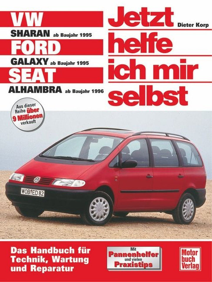 VW Sharan / Ford Galaxy / Seat Alhambra Reparaturbuch, Buchcover
