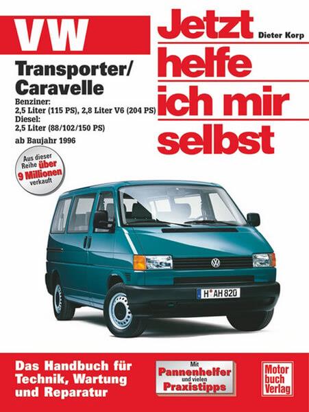 VW Transporter T4 / Caravelle Reparaturbuch - gedrucktes Buch zum Bestpreis! - verwuester.net