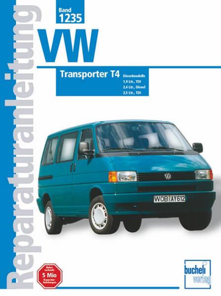 VW Transporter T4, Diesel (ab Jan. 1996-1999) - Reparaturbuch - gedrucktes Buch zum Bestpreis! - verwuester.net