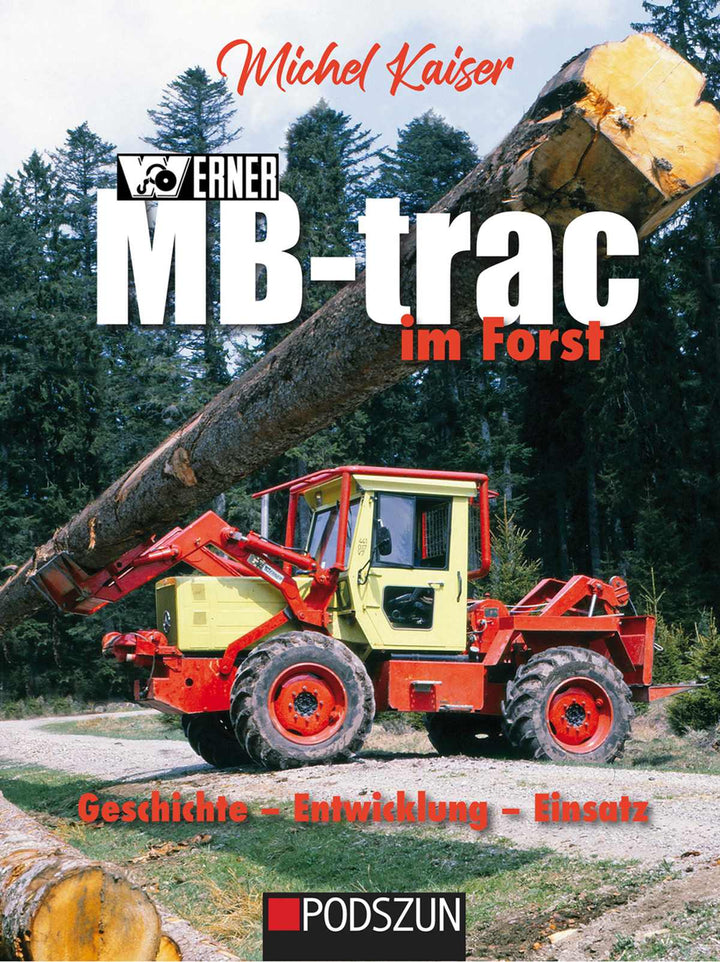Werner MB-trac im Forst, Buchcover