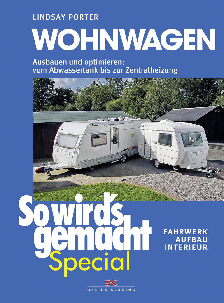 Wohnwagen - Ausbauen und Optimieren - Reparaturbuch, Buchcover