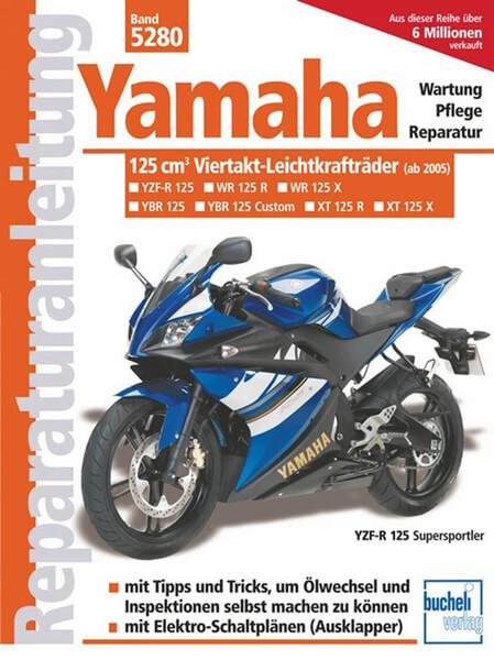 Yamaha 125-ccm-Viertakt-Leichtkrafträder - Reparaturbuch - gedrucktes Buch zum Bestpreis! - verwuester.net