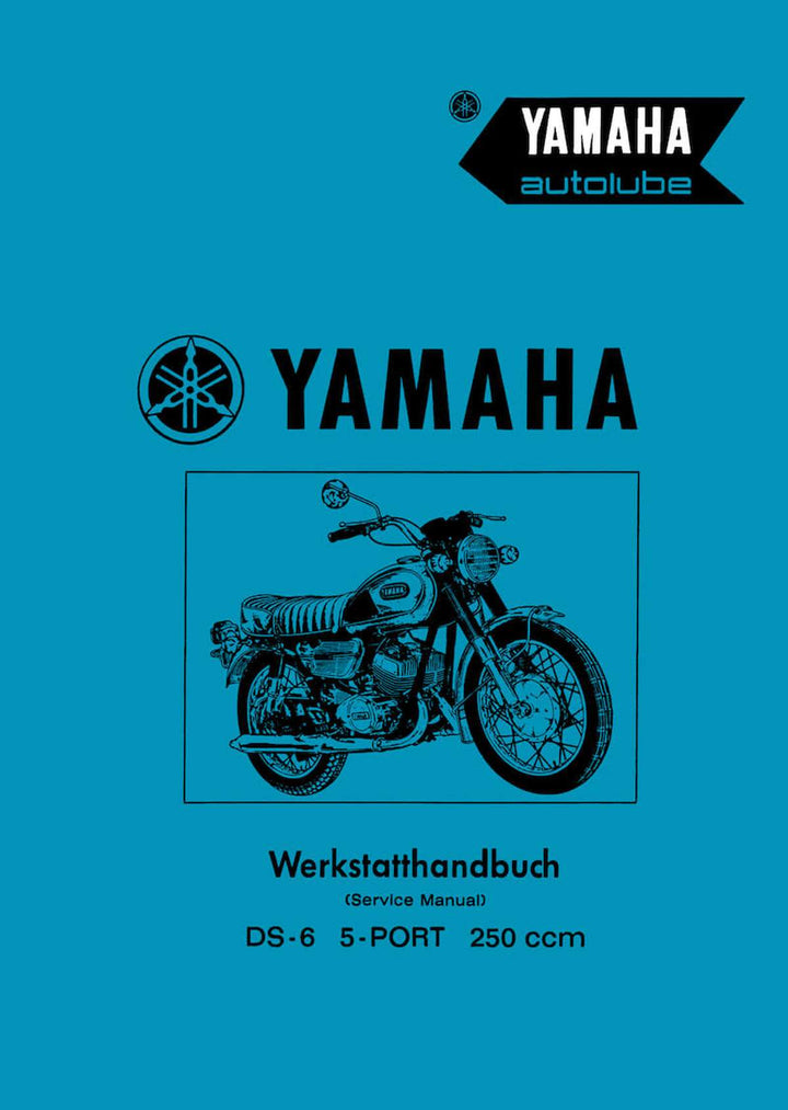 Yamaha DS6 5-Port Werkstatthandbuch, Buchcover