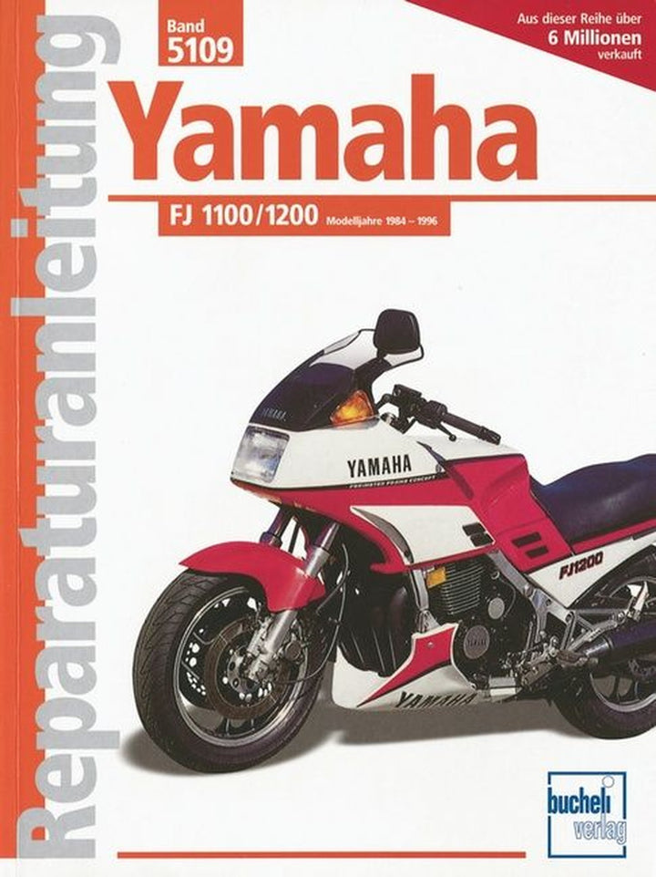 Yamaha FJ 1100 / 1200 - Reparaturbuch, Buchcover