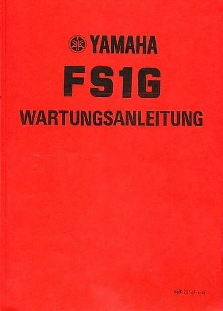 Yamaha FS1G Reparaturanleitung, Buchcover