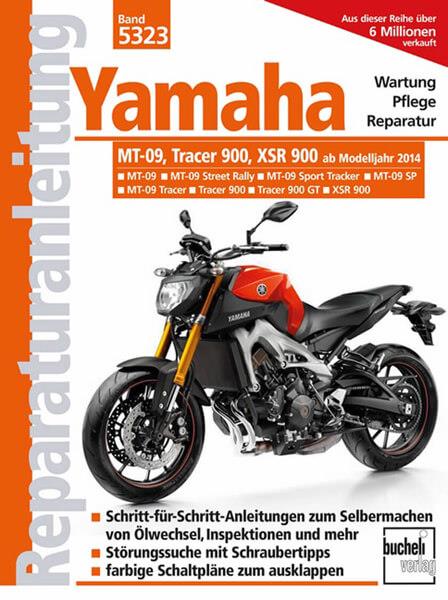 Yamaha MT 09, Tracer 900 und XSR 900 - gedrucktes Buch zum Bestpreis! - verwuester.net