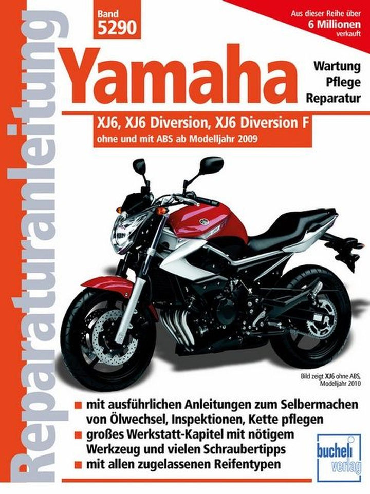 Yamaha - Reparaturbuch, Buchcover