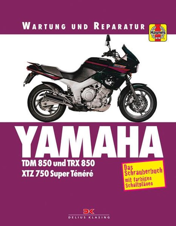 Yamaha TDM 850/TRX 850 - Reparaturbuch - gedrucktes Buch zum Bestpreis! - verwuester.net
