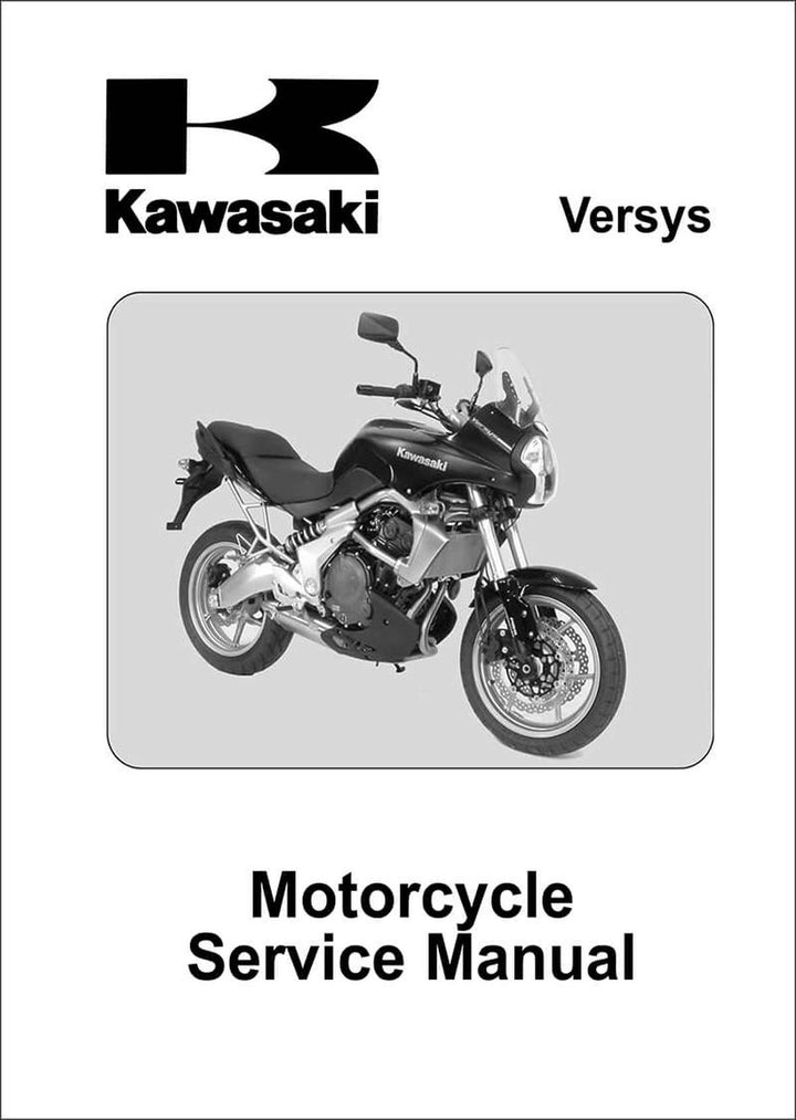 Kawasaki Versys Service Manual, Buchcover