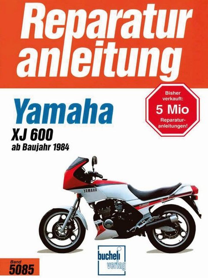 Yamaha XJ600 - Reparaturbuch, Buchcover