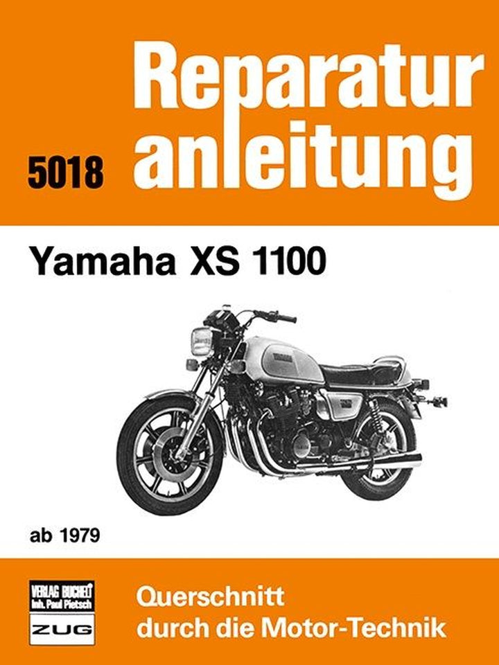 Yamaha XS 1100 ab 1979 - Reparaturbuch, Buchcover