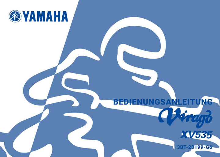 Yamaha XV535 Virago Bedienungsanleitung, Buchcover
